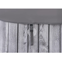 Detailansicht eines Verschlusses an einer Tasche