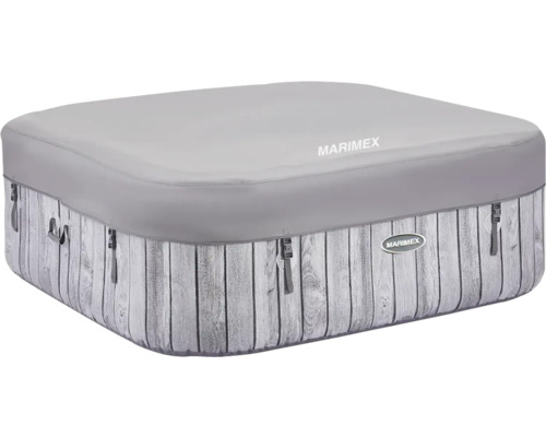Marimex Whirlpool mit Abdeckung und Holzoptik