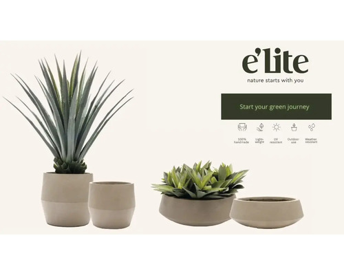 Künstliche Pflanzen in Töpfen für den Innen- und Außenbereich