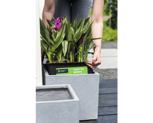 15 Stück Blumentopf-Drainagematten – 30x20 Cm, Schwarz, Polyester, Schneidbar, Verhindert Erde-Auslauf