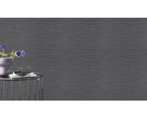 Nahaufnahme einer Tapete mit horizontalem Streifenmuster