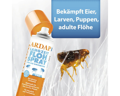 Ardap Langzeit Flohspray zur Umgebungsbehandlung gegen Flöhe