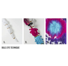 Anleitung zur Herstellung einer Batik mit Bullseye-Technik