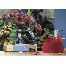 Fototapete mit Transformers Motiv im Kinderzimmer
