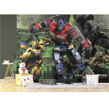 Fototapete mit Transformers Motiv im Kinderzimmer