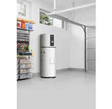 Haier Logo Warmwasserspeicher in Garage