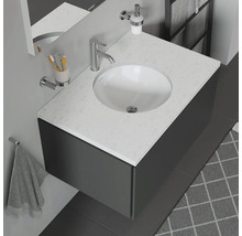 Waschbecken mit Unterschrank im modernen Badezimmer