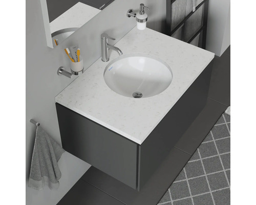 Waschbecken mit Unterschrank im modernen Badezimmer