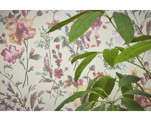 Tapete mit Blumenmuster