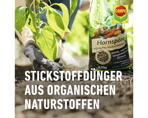 Hornspäne organischer Stickstoffdünger von Compo