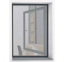 Geöffnetes Insektenschutzfenster mit Drehrahmen