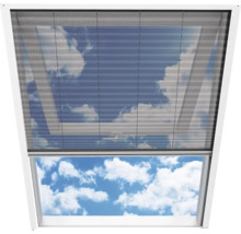 Dachfenster mit Plissee-Rollo