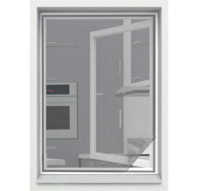 Fliegengittertür für Fenster im geöffneten Zustand, Insektenschutz