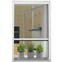 Senn-Air Insektenschutzrollos vor einem Fenster mit Kräutern.