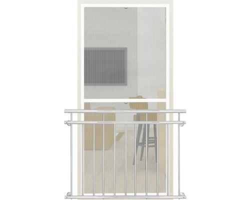 Insektenschutzgitter für Fenster mit Balkontür