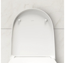 Laufen Logo auf einem Toilettensitz