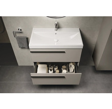 Waschtischunterschrank mit Schublade im modernen Badezimmer