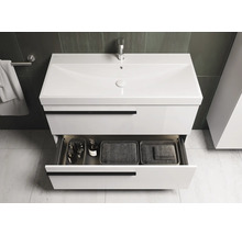 Waschtischunterschrank mit Schublade im Badezimmer