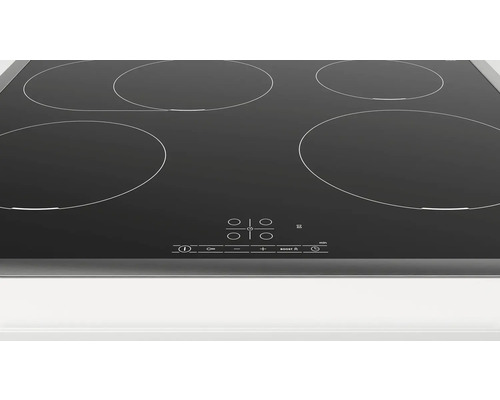 Glaskeramikkochfeld mit vier Kochzonen