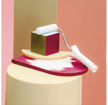 Farbmuster mit Farbroller