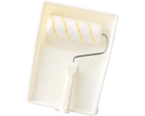 Farbroller mit Farbwanne für Malerarbeiten