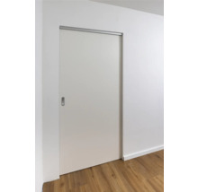 Geschlossene Schiebetür in der Wand