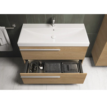 Waschtischunterschrank mit Schublade im Badezimmer