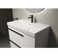 Badezimmerwaschtisch mit zwei Schubladen und Armatur