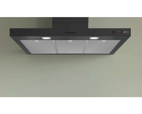 Bosch Dunstabzugshaube mit Beleuchtung und Metallfilter
