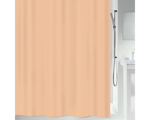 Duschvorhang spirella PRIMO Anti-Schimmel 180 x 200 cm pfirsich 10.22860 Badezimmer mit Duschvorhang