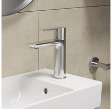 Waschtischarmatur auf einem Waschbecken