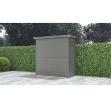 Metallgerätehaus im Außenbereich zur Gartenaufbewahrung