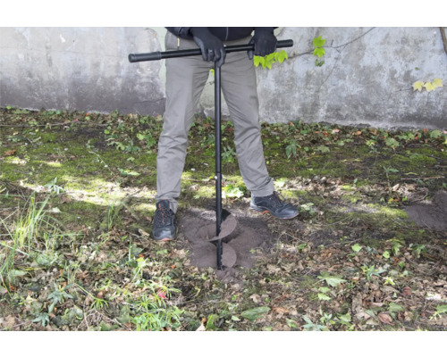 Bohrer für Erdarbeiten im Einsatz.