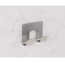 Wandhalterung aus Metall mit zwei Haken