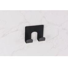 Schwarze Halterung zur Wandmontage