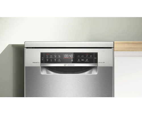 Bosch Geschirrspüler Serie 6 mit Bedienfeld und digitaler Anzeige