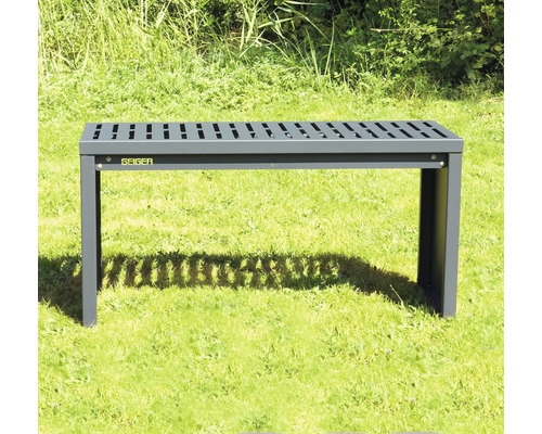 Geiger Gartenbank aus Metall mit Lattenmuster