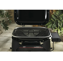 Weber Lumin Elektrogrill mit geöffnetem Deckel