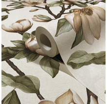 Rolle Vinyltapete mit Magnolienblütenmuster