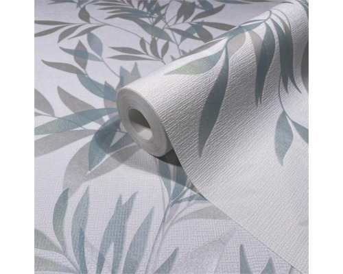 Tapetenrolle mit Blattmuster