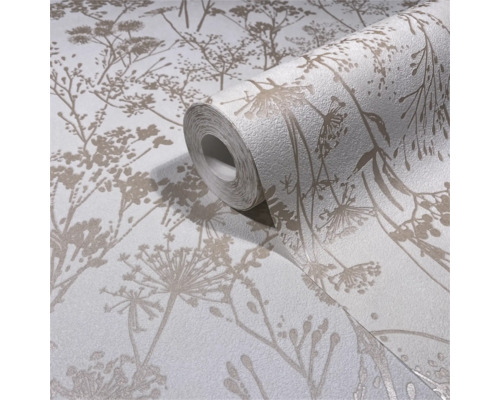 Tapetenrolle mit Pflanzenmuster
