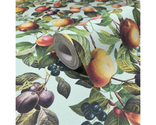 Tapetenrolle mit Fruchtmuster