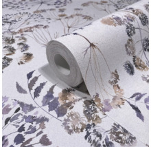 Tapetenrolle mit Pflanzenmuster