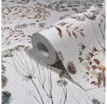 Tapetenrolle mit Blumenmuster