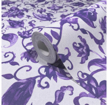 Tapetenrolle mit floralem Muster