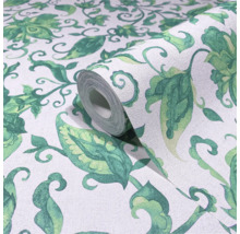 Tapetenrolle mit floralem Muster