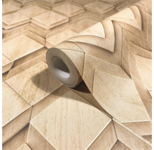 Tapetenrolle mit geometrischem Muster