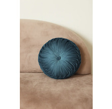 Rundes Zierkissen mit Knopf