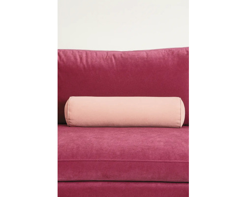 Dekokissen und Nackenkissen auf Sofa