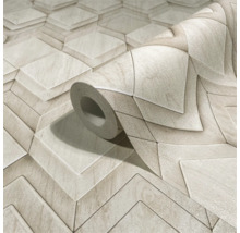 Tapetenrolle mit geometrischem Design